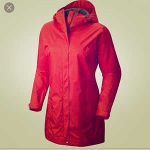Columbia sportswear water proof rain jacket